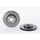 Front Brake Discs 2 Pieces Pair 277mm Diameter Vented Spare - Brembo 09.9799.11
