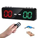 LUCKY TIME Score Keeper Battery Powered Cornhole Scoreboard with Mini Remote Portable Digital Scoreboard with Magnetic for Leisure Sports or Game Room Pickleball Bocce Toss Games