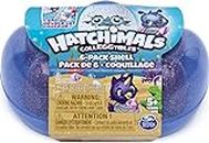 Hatchimals CollEGGtibles, Mermal Magic 6 Pack Shell Carrying Case with Season 5 CollEGGtibles,
