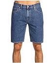 Levi's Men's 505 Regular Fit Shorts, Medium Stonewash-Amazon Exclusive, 36