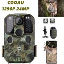 24MP Wildlife Trail Camera 1296P Game Night Vision Outdoor Motion Hunting Cam UK