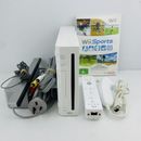 Nintendo Wii Console Bundle 1 Controller & Nunchuk RVL-001 PAL Wii Sports