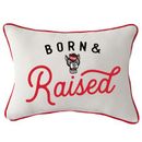 NC State Wolfpack Rectangular Piped Pillow