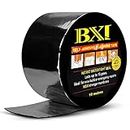 BXI Flashing Roll Tape Membrane, 4 inches X 32 Feet Thick Waterproof Patch Seal Tape, Self-Adhesive SBS Modified Rubberized Asphalt, Deck Seam Joist Leak Sealant for Roof Window Gutter Repair Outdoor