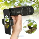 16x52 Zoom Optical HD Lens Monocular Telescope Outdoor Hiking For Smart Phone US