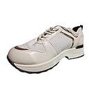 Zapatos de Vestir para Hombre 2024 Walking Shoes Non Slip Women Fashion Tennis Shoes Lightweight Sneaker Round Toe Comfort Sports Shoes Outdoor Running White 37