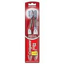 Colgate 360 Optic White Sonic Powered Vibrating Toothbrush, Soft, 2 Count