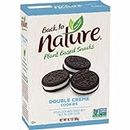Back to Nature Double Creme Sandwich Cookies - Dairy Free, Non-GMO, Made with Wheat Flour, Delicious & Quality Snacks, 10.7 Ounce