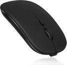 2.4Ghz & Bluetooth Wireless Rechargeable Mouse for HP Laptop Mouse