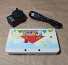 'NEW' NINTENDO 3DS CONSOLE Animal Crossing WHITE with Charger and Stylus Pen 