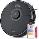 roborock Q7 Max Robot Vacuum Cleaner with Mop, 4200Pa Strong Suction, Lidar Navigation, Multi-Level Mapping, No-Go&No-Mop Zones, 180mins Runtime, Works with Alexa, Perfect for Pet Hair(Black)