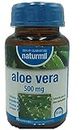 NATURMIL Aloe Vera 500 mg limpieza de colon, pack de (2 X 90) 180 comprimidos, para desintoxicar el organismo, para consumo diario, contra el estreñimiento limpiando los intestinos, efecto DETOX