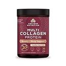 Ancient Nutrition Multi Collagen Protein Powder Beauty + Sleep, Vanilla Chai, Formulated by Dr. Josh Axe, Collagen Supplement Promotes Restful Sleep & Supports Hair, Skin, Nails, Joints & Gut, 16.5oz