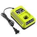 Powilling 18Volt P117 Rapid Charger Replace for Ryobi 18V Battery One+ Li-ion & Ni-cad Ni-Mh Battery P102 P108 P189 P197 P103 P105 P107 P190