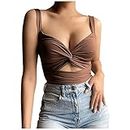 Today Deals Prime Home Blouse Aide Soignante Ladies Vest Summer Sleeveless Basic Camisole Blouse Fashion Solid Top Chemisier Nouer Best Amazon Deals Right Now