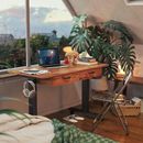 FEZIBO/Home Office Furniture/Wood/Standing Desk With 2 Drawers/Desks