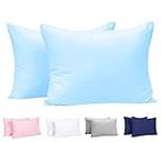 Toddler Pillow Case - 100% Organic Cotton Soft Travel Pillowcases Fit Kids Pillow, Breathable and Hypoallergenic Baby Boys and Girls Small Pillowcase - Sized 13 x 18 or 14 x 20 Inch, Envelope Closure