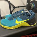 Nike Metcon 2 Flywire - Amarillo turquesa Zapatos de entrenamiento para hombre Talla 11