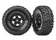 Traxxas 8179 Assembled 1.9" TRX-4 Sport Wheels with Canyon Trail Tires, Black