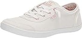 Skechers Womens Bobs B Cute Sneaker, White, 11 Wide US