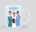 SCPmarts International Nurse Day Gift for Nurses Doctors Medical Staff Coffee Mug Designed Coffee Mug Size 11oz SCPDN5