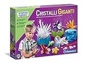 Clementoni-19126-Scienza Giant Crystals, Science Game, Multicoloured, 19126