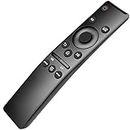 EWO'S Universal Remote Control Compatible For All Samsung Tv Led Qled Uhd Suhd Hdr Lcd Frame Curved Solar Hdtv 4K 8K 3D Smart Tvs, With Buttons For Netflix, Prime Video, Www, Black