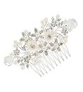 YouBella Jewellery for Women Stylish Hair Pin Hair Accessories for Women and Girls (Silver) (YBHAIR_41709)