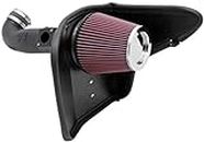 K&N 63-3075 63 Series Aircharger Performance Air Intake System Kit for 2010 Chevrolet Camaro 3.6L V6 Gas