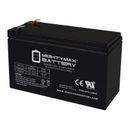 Mighty Max 12V 7Ah F2 Replacement Battery for Discover D1272