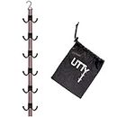 UTTY - Hanging Multipurpose Portable Equipment Drying Rack & Gear Organizer with Adjustable Hooks for Home, Travel & Outdoor Use