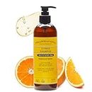 Pharmacopia Citrus Shampoo - Natural Hair Care with Plant Based & Organic Ingredients Aloe Vera, Jojoba Oil, Coconut Oil, and Chamomile Extract - Vegan, Cruelty Free, No Parabens or Sulfates, 473 ml | 16 oz