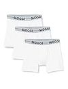 Triumph Women's Sloggi Men Go Short C3P Regular Solid Clothing & Accessories (Pack of 3) (10198022 03 S_White_S)
