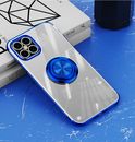Shockproof Clear Case Ring Holder Cover For iPhone 14 15 13 12 11 Pro XS Max 7 8