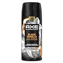 AXE Fine Fragrance Collection Premium Body Spray for Men Black Vanilla deodorant with 72H odour protection and freshness infused with vanilla, orange and sandalwood essential oils 113 g
