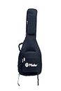 GIG Master All Brands Heavy Padded & Waterproof Bass Guitar Bags Cases Cover - Double Pockets (Hobnor, Black)