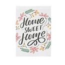 Home Sweet Home Word Garden Flag 28 x 40 Inch Double Sided House Flag for Outdoor Home Decor