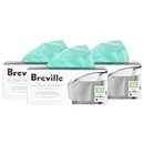 Breville Clean and Green Biodegradable Pulp Container Bag for Juicers, Set of 90