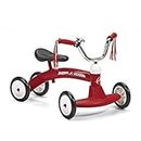 Radio Flyer RF20 Scoot-About, Toddler Ride On Toy, Ages 1-3, Red