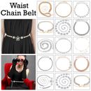 Ladies Waist Chain Belts for Western Dresses Wedding Party Gowns Dinner Clothing