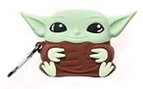 LATALI New Cute 3D Cartoon Design Cases Compatible with Apple Airpods Pro 2 Case Cover, 360° Full-Body Protective Case Shockproof Skin Cover (Yoda)