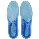 Slazenger Unisex Perforated Gel Insoles Childs Blue One Size