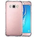 SmartLike Silicone Samsung Galaxy J7 (2016),[Bumper] Exclusive Transparent Back Cover Clear Thin Case For Samsung Galaxy J7 (2016)