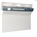 NOPAR Folio Contact Flipchart: die elektrostatische Flipchartfolie - haftet ohne Hilfsmittel auf nahezu allen Oberflächen, weß, 25 Blatt / Sheet 60x80cm