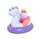 Toomies Tomy Peppa Pig Peppa's Unicorn Bath Float, Baby Bath Toys, Kids Bath Toys for Water Play, Fun Bath Accessories for Babies & Toddlers, Suitable for 18 Months, 2, 3 & 4 Year Olds, White