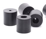 1 1/2" X 1 1/2" HD XL Heavy Load Rated Rubber Feet for Equipment  4 per Package