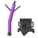MOUNTO 10ft Inflatable Dancer Waving Tube Man Puppet for Store Sign (Purple)