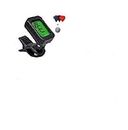 FESTRA RBT-01 Digital LCD Guitar Bass Violin Ukulele Clip On Automatic Chromatic Tuner With 3 Guitar Picks