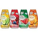 Klass Aguas Frescas Liquid Water Enhancer Sugar-Free Variety Pack, Cucumber Limeade, Strawberry Watermelon, Hibiscus Berries & Pineapple Tangerine, 1.62 Fl Oz, (Pack of 4 Makes 24 servings each)