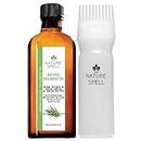Nature Spell Rosemary Oil For Hair With Hair Precision Oil Applicator Bottle Comb 150ml, Treats Dry, Damaged Hair & Targets Hair Growth, Made In The UK